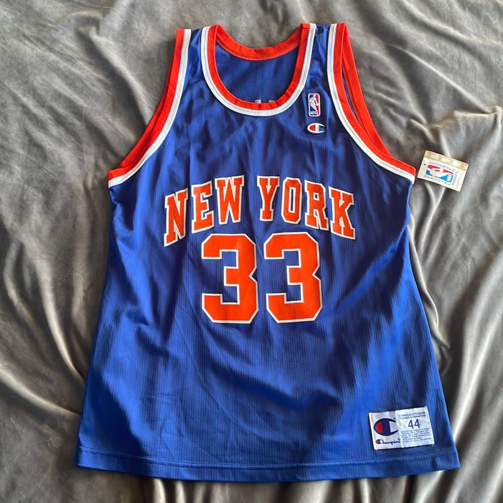 NWT Patrick Ewing Jersey Knicks deadstock